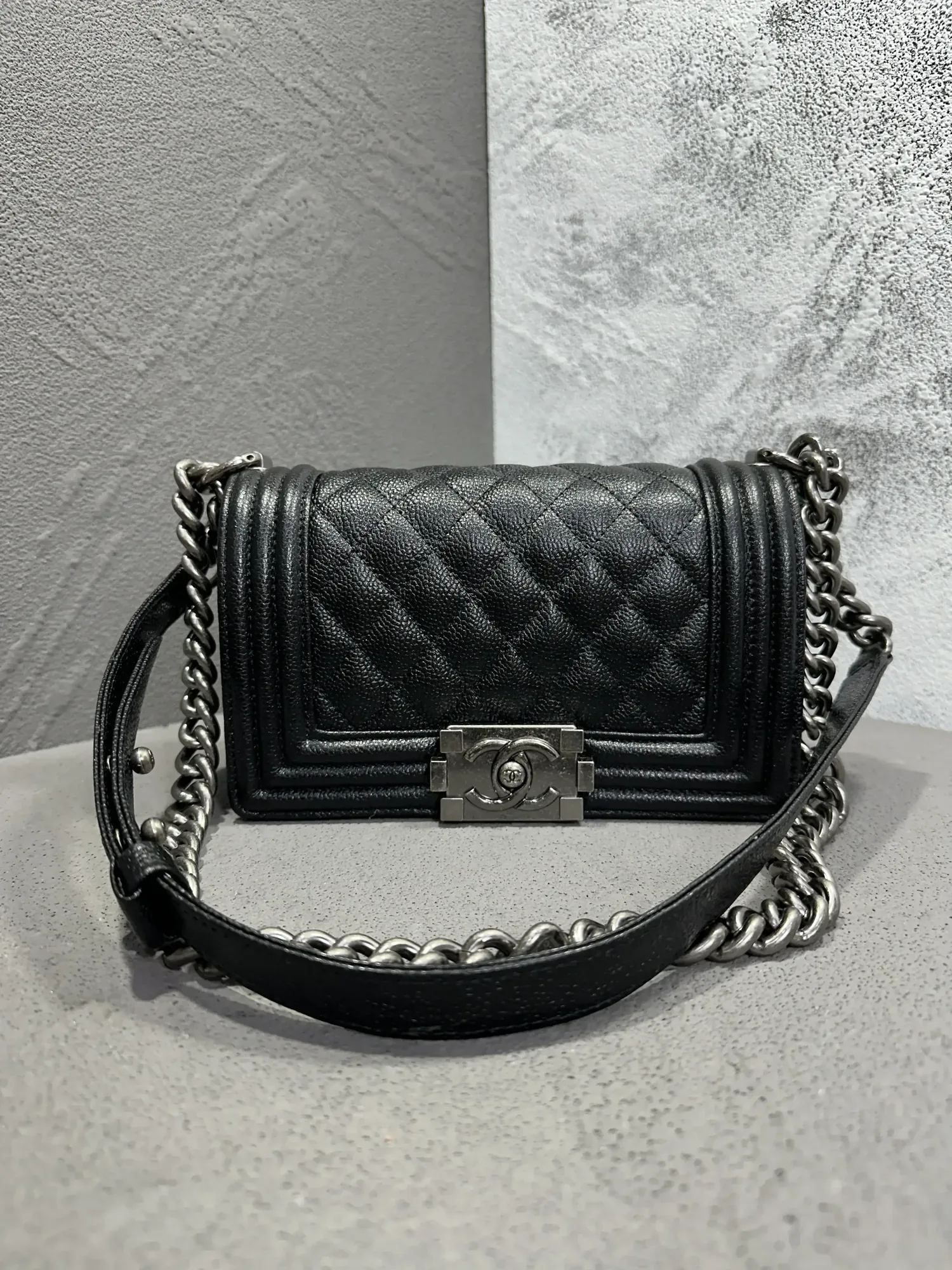 가방-샤넬-리폼-보이 샤넬 스몰 플랩 백 수선 후